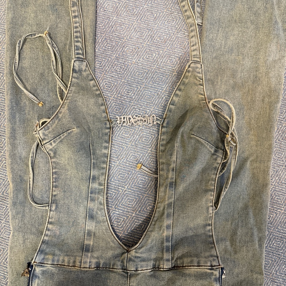 Washed Denim Women's Jeans by [Brand]